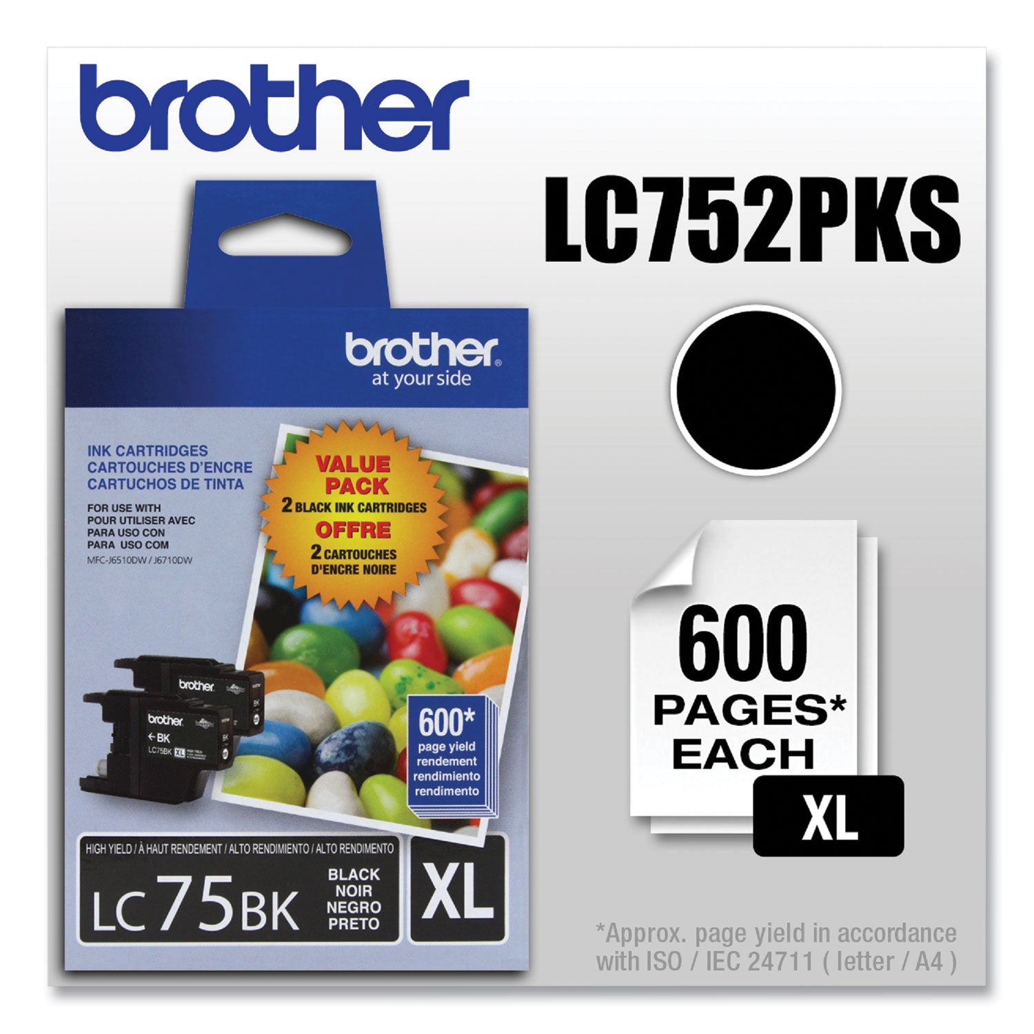 Inkjet - Black - 2 / Pack
