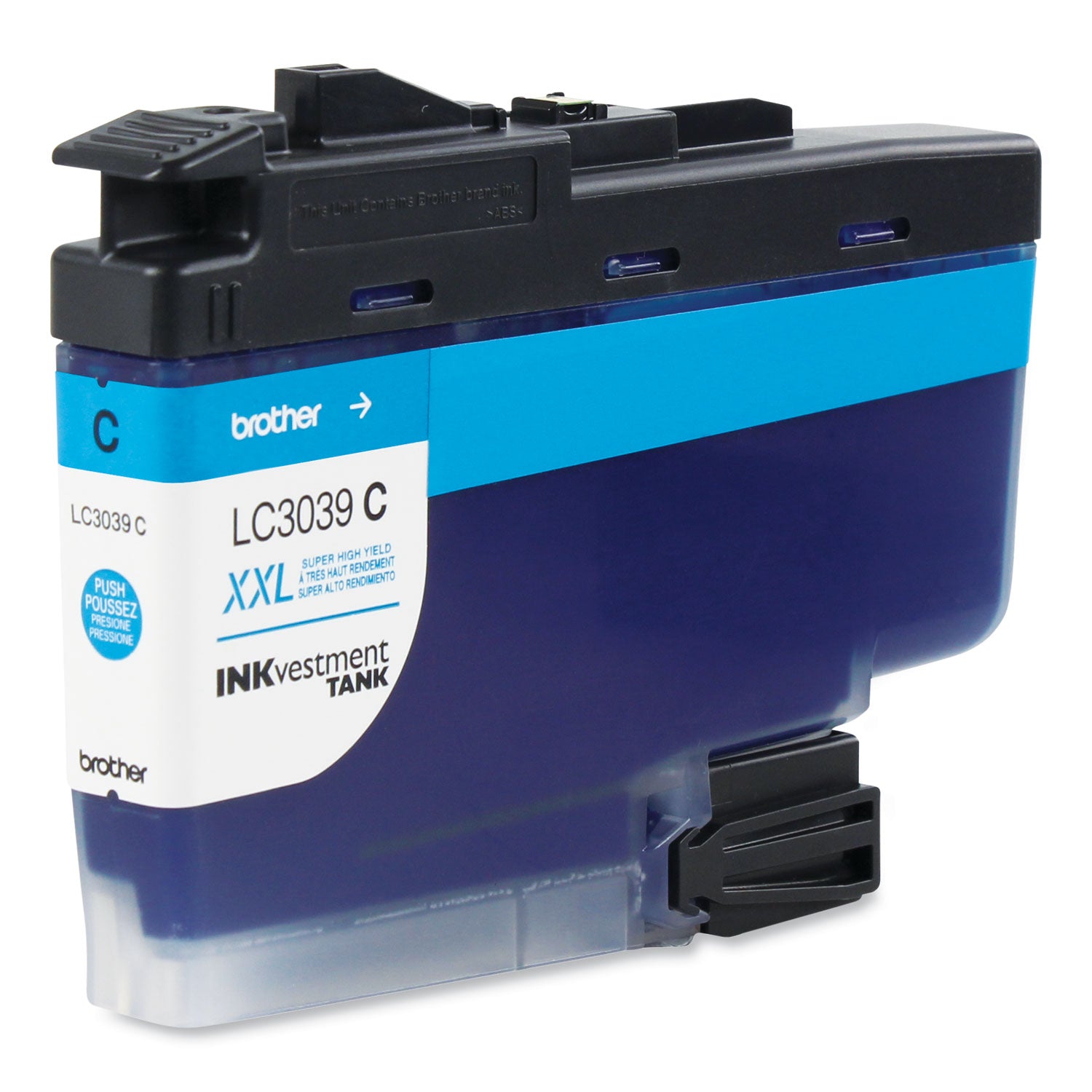 Brother INKvestment LC3039C Original Ultra High Yield Inkjet Ink Cartridge - Single Pack - Cyan - 1 Each