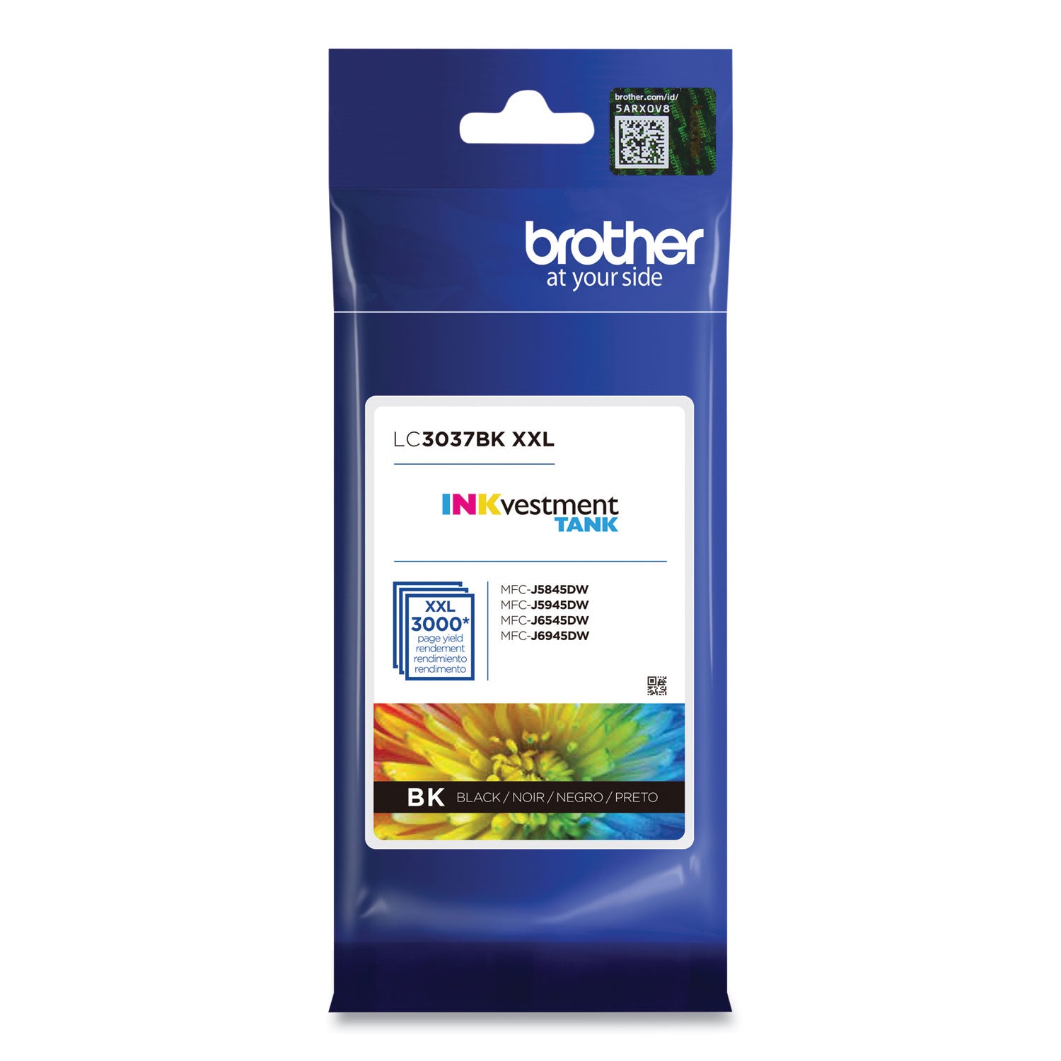 LC3037BKS Inkvestment Super High-Yield Ink, 3, 000 Page-Yield, Black