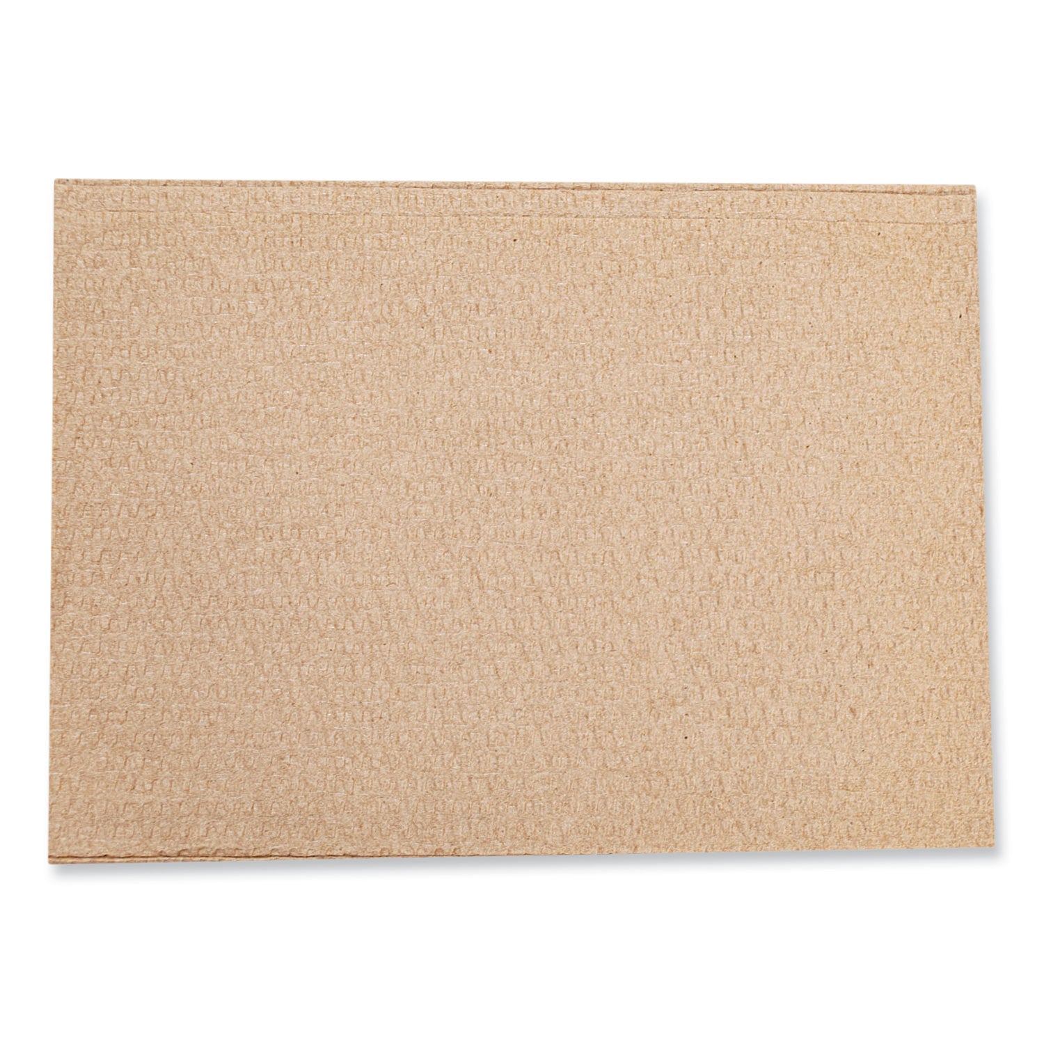 Valay Interfolded Napkins, 1-Ply, 6.3 X 8.85, Kraft, 6,000/carton
