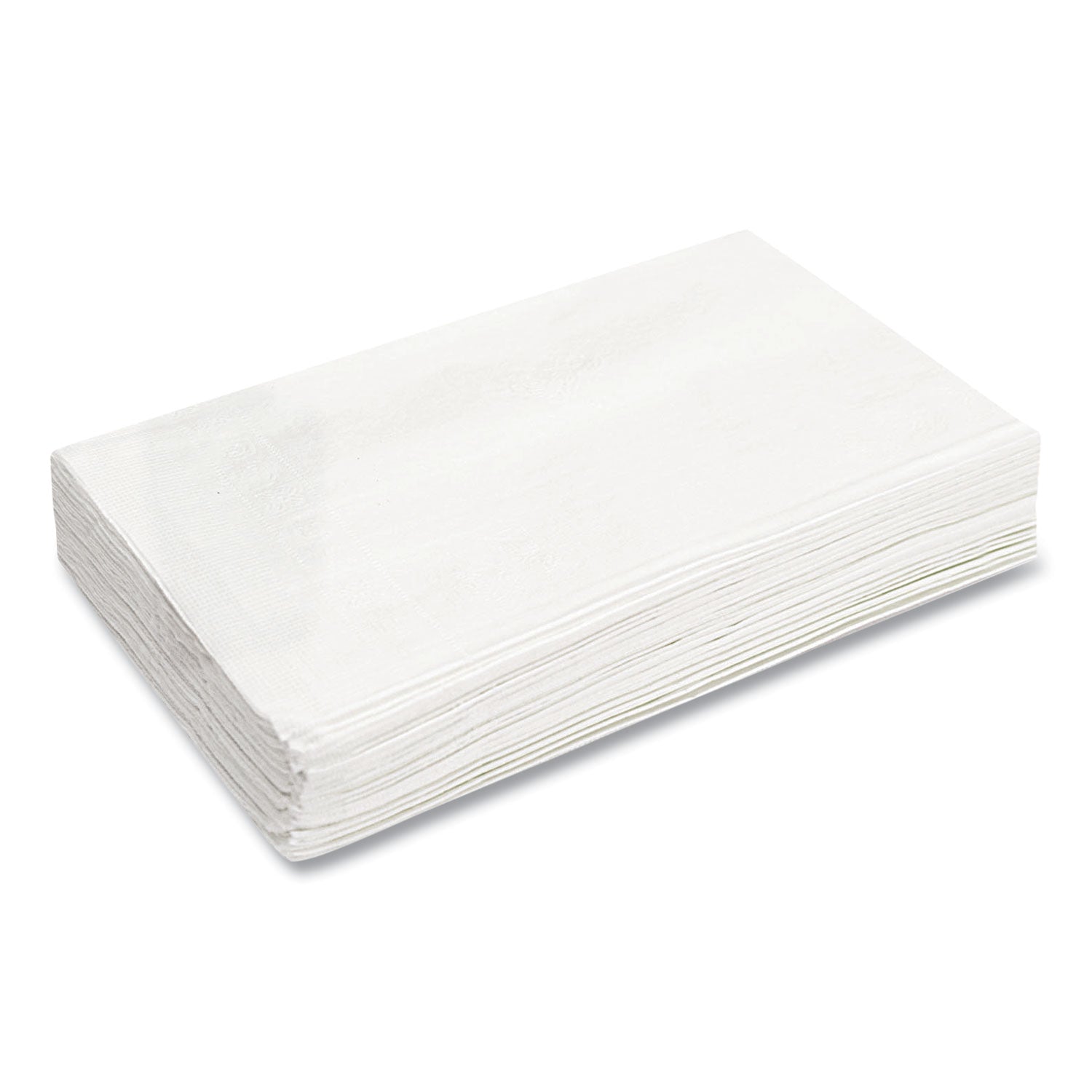 Morsoft Dinner Napkins, 2-Ply, 14.5 X 16.5, White, 3,000/carton