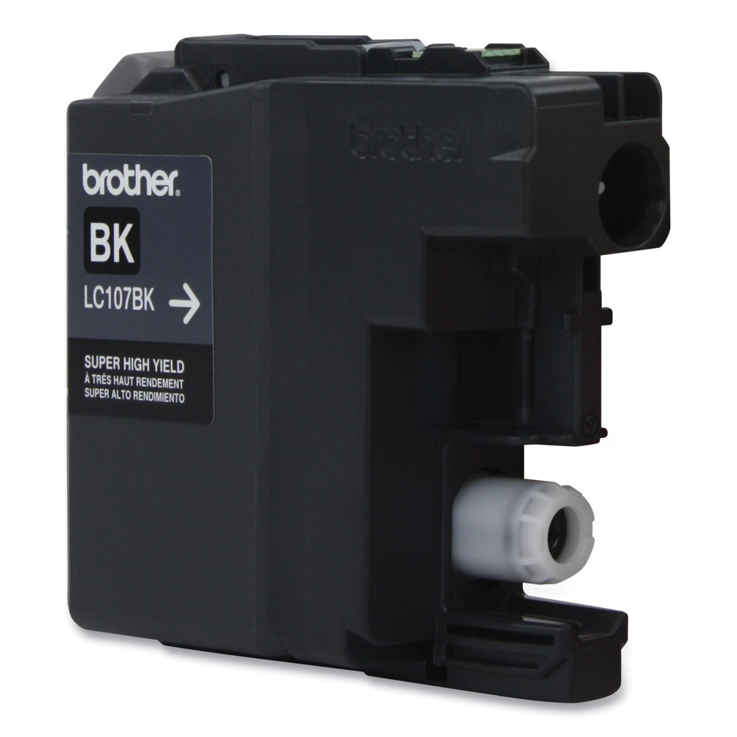 Brother Innobella LC107BK Original High Yield Inkjet Ink Cartridge - Black - 1 Each