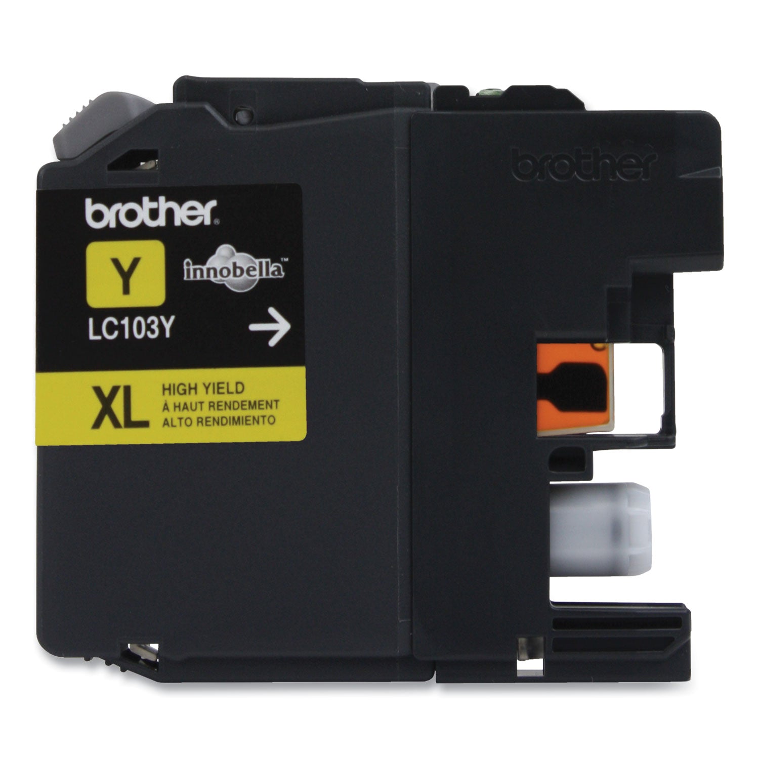 Brother Innobella LC103Y Original High Yield Inkjet Ink Cartridge - Yellow - 1 Each