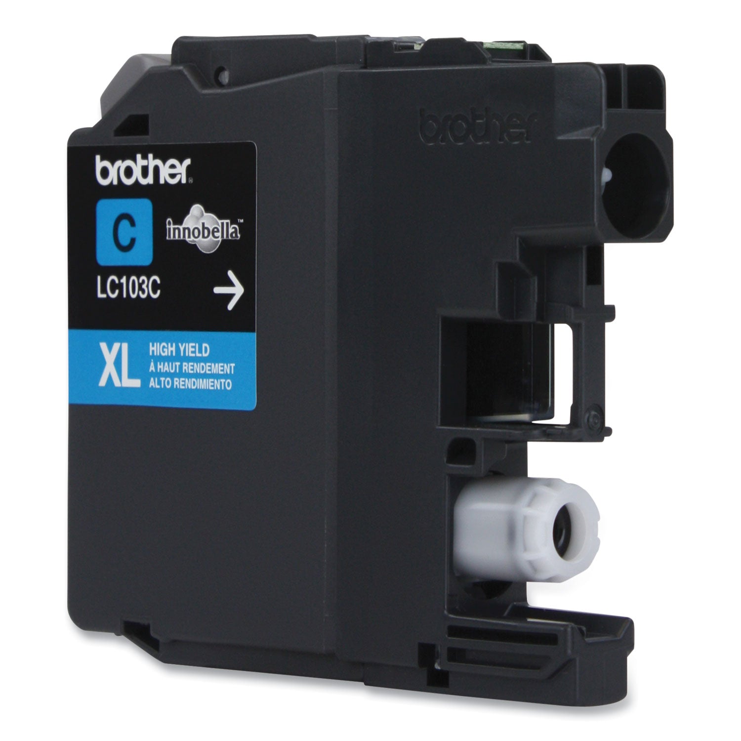 Brother Innobella LC103C Original High Yield Inkjet Ink Cartridge - Cyan - 1 Each