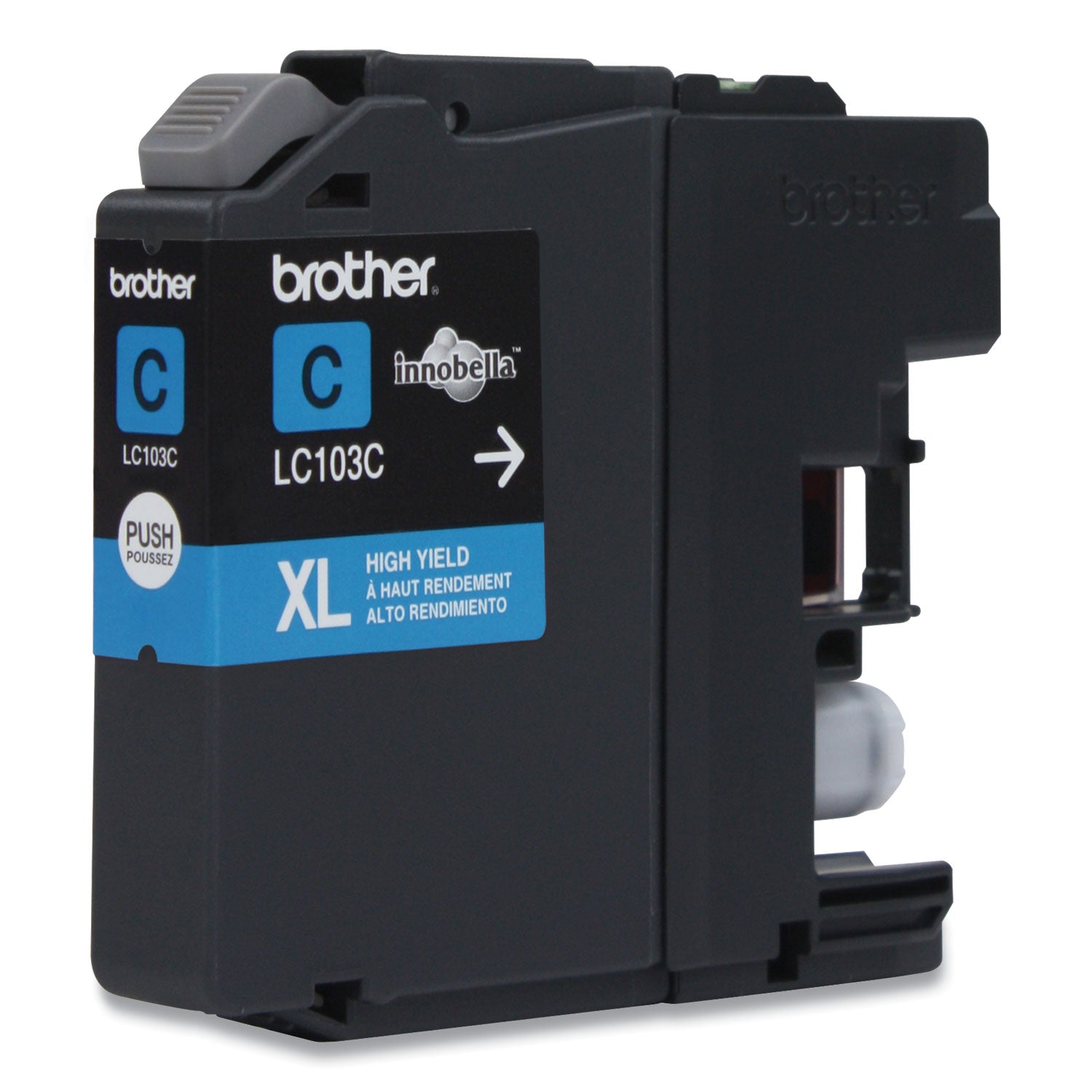 Brother Innobella LC103C Original High Yield Inkjet Ink Cartridge - Cyan - 1 Each