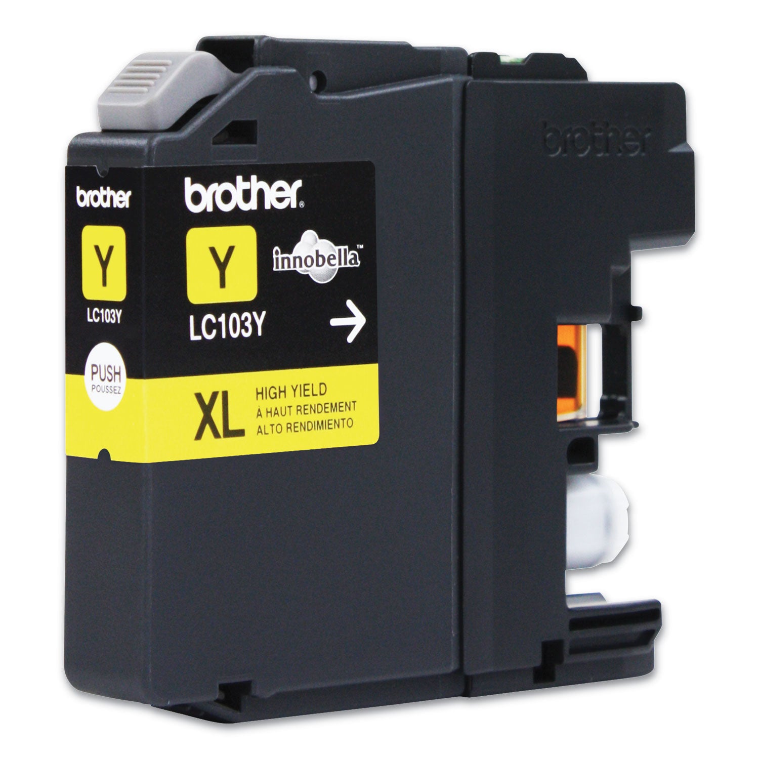 Brother Innobella LC103Y Original High Yield Inkjet Ink Cartridge - Yellow - 1 Each