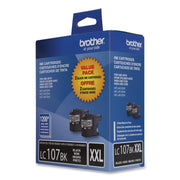 Brother Innobella LC1072PKS Original High Yield Inkjet Ink Cartridge - Black - 2 / Pack