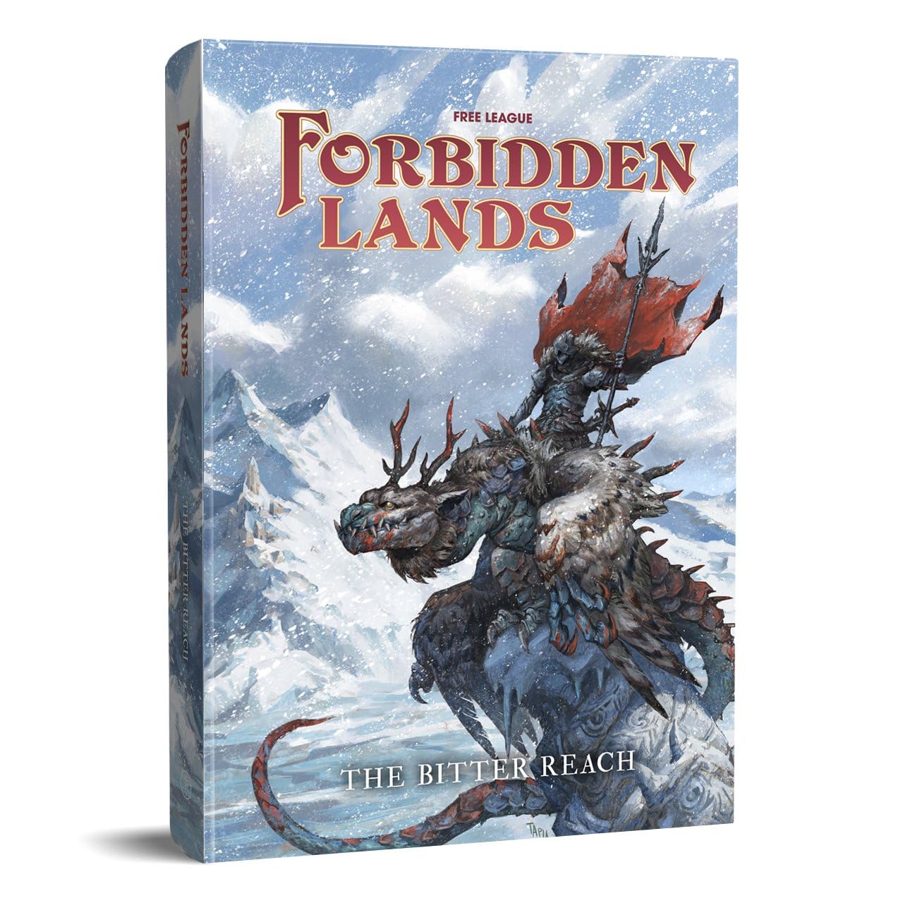 Forbidden Lands Bitter Reach Maps & Cards Pack (Forbidden Lands RPG Acces.)