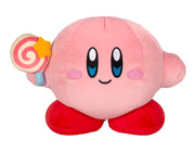 Club Mocchi-Mocchi- Kirby Plush - Kirby with Invincible Candy Plushie - Squishy Toys - Collectible and Cute Stuffed Animals - Gaming Gifts and Game Room Decor - Video Game Collectibles - 15 Inch