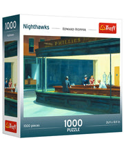Trefl Nighthawks 1000 Piece Jigsaw Puzzle 27"x19" DIY Puzzle, Creative Fun, Classic Jigsaw for Adults and Children from 12 Years Old