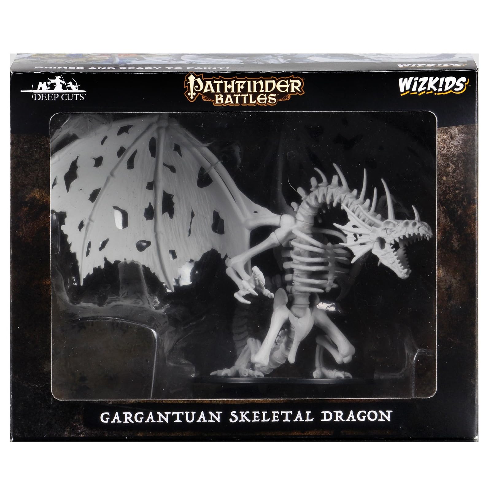 Pathfinder: Deep Cuts Minis: Gargantuan Skeletal Dragon W11 (Unpainted)