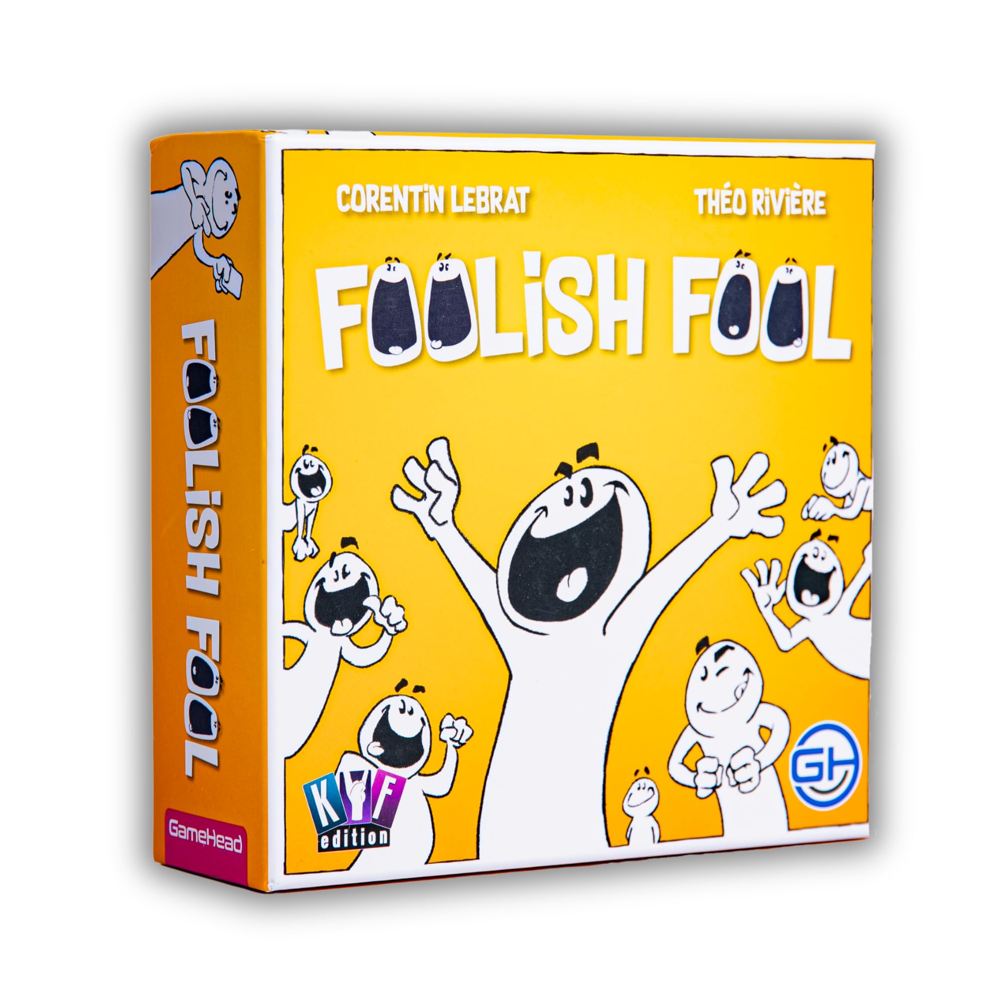 GameHead Foolish Fool, The Goofy Rule Party Game for Families and Parties, Ages 8+, 3-8 Players, Fast Paced 15 Minute Play Time, Fun and Travel Friendly