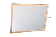 Mirror - Red Oak, 27.75"W x 1"D x 20-3/4"H