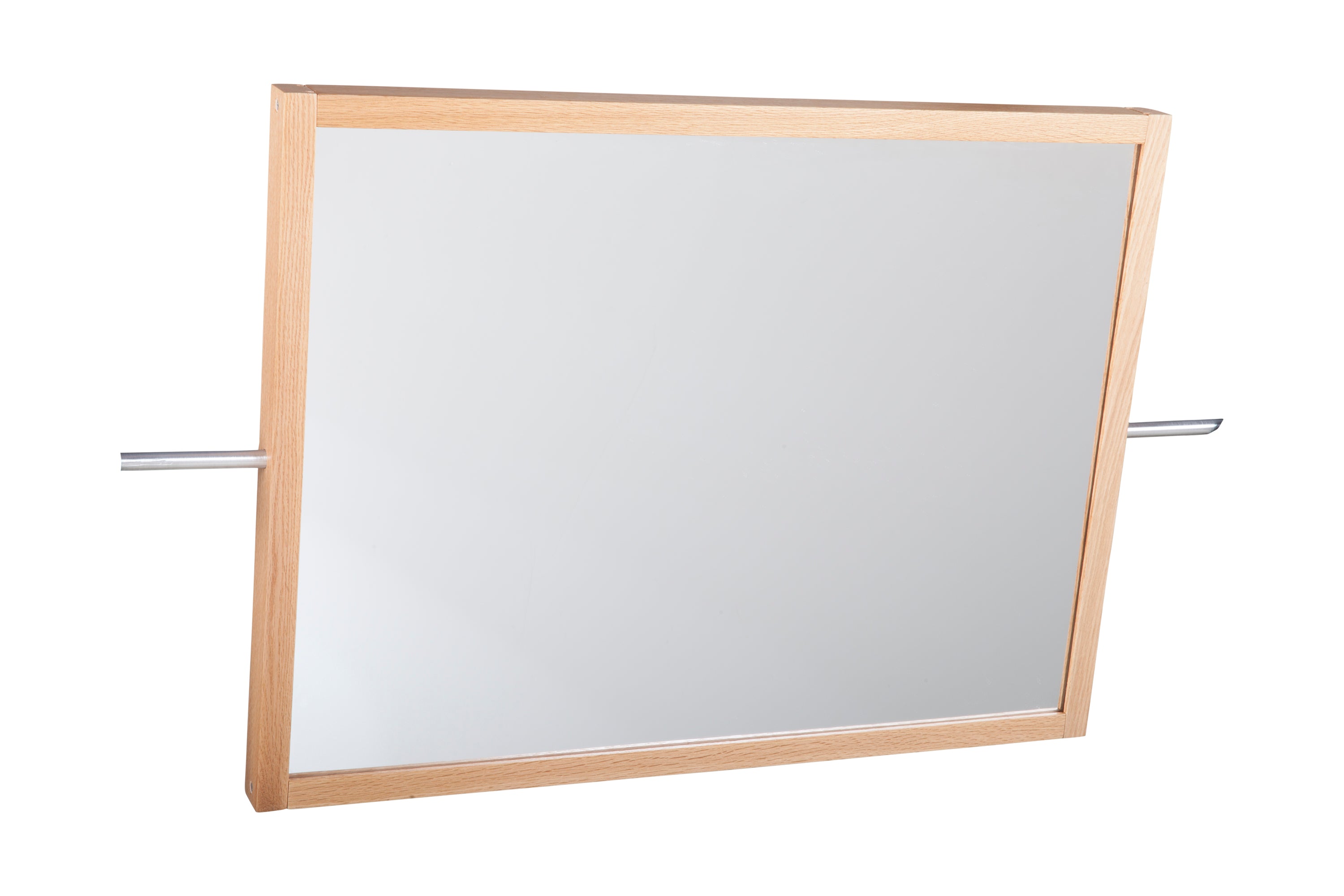 Mirror - Red Oak, 27.75"W x 1"D x 20-3/4"H