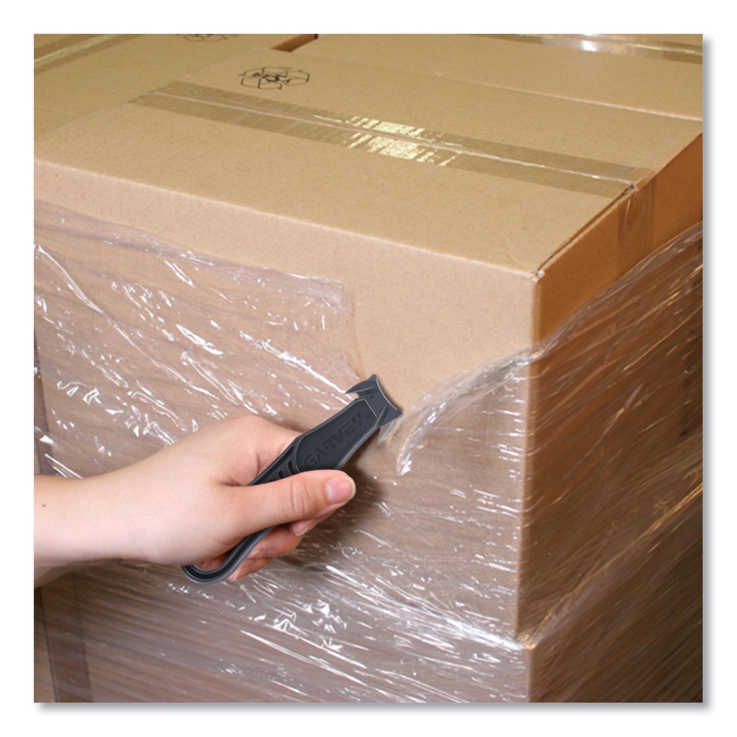 Plastic, Steel - Black - 5 / Pack
