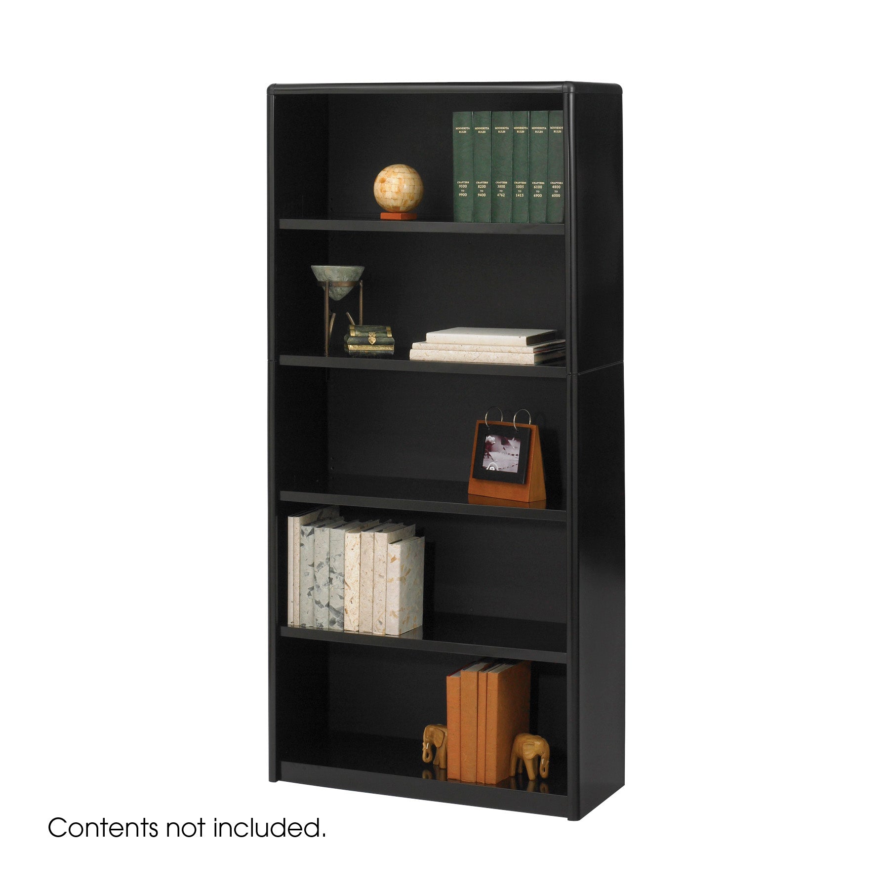 Bookcse Valuemate 5 Shelf Blk
