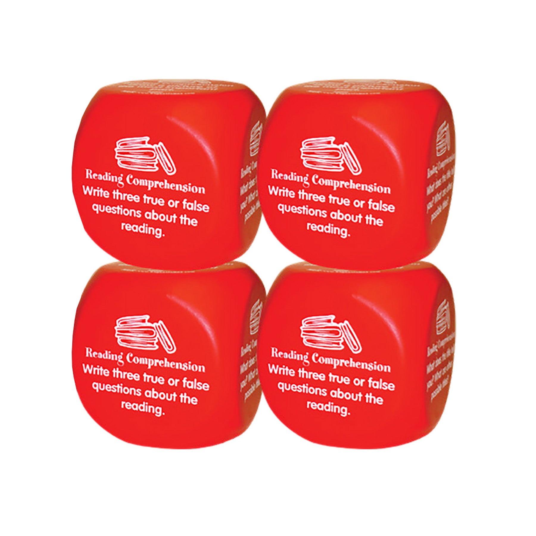 Reading Comprehension Cube Class Set of 8