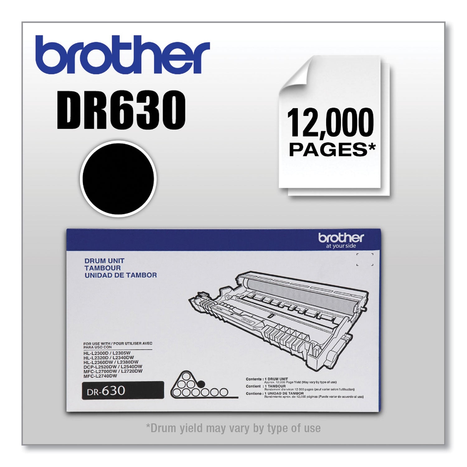 Laser Print Technology - Black - 1 Each