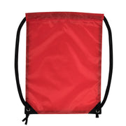 18 Inch Basic Drawstring Bag - Red - 100 in the Pack