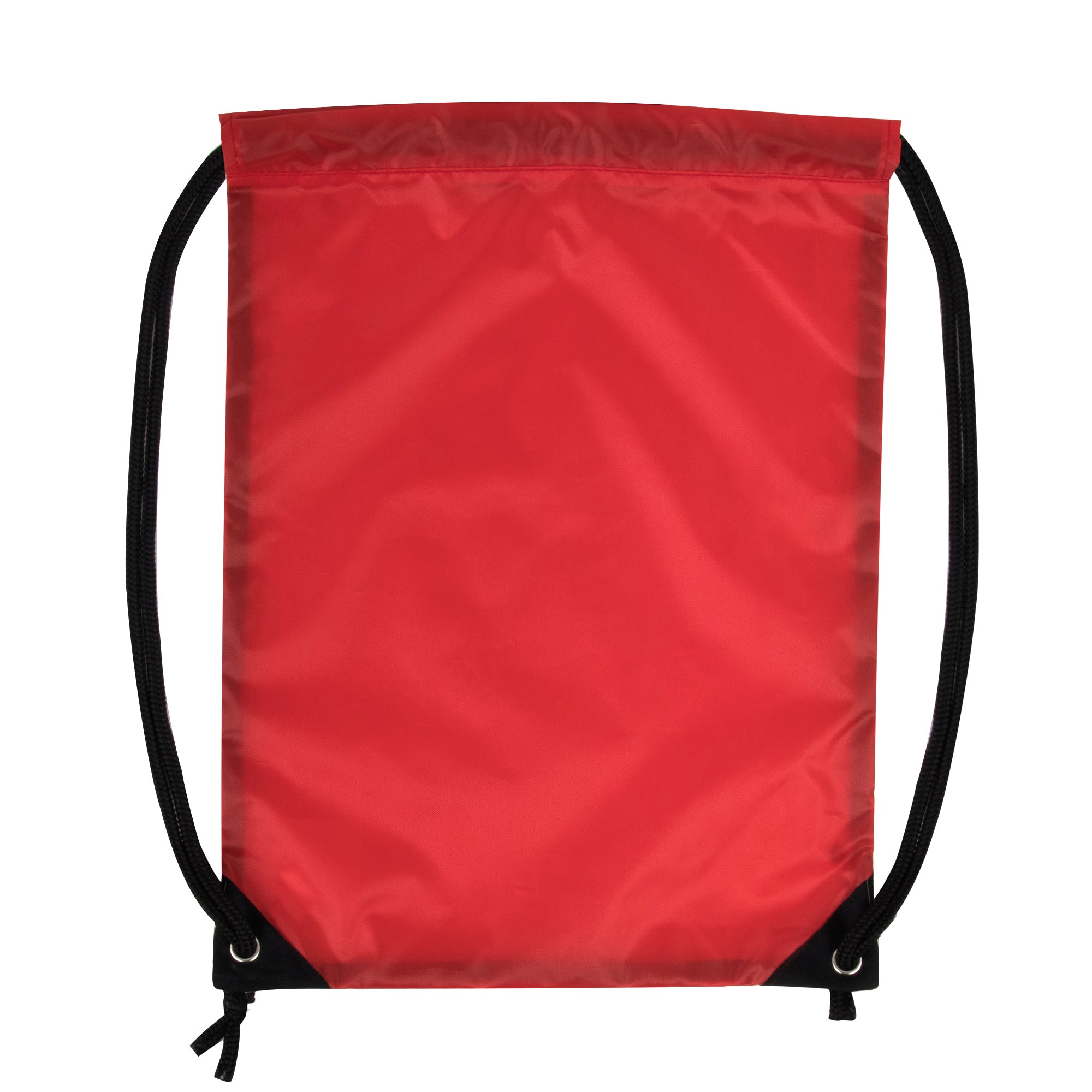 18 Inch Basic Drawstring Bag - Red - 100 in the Pack