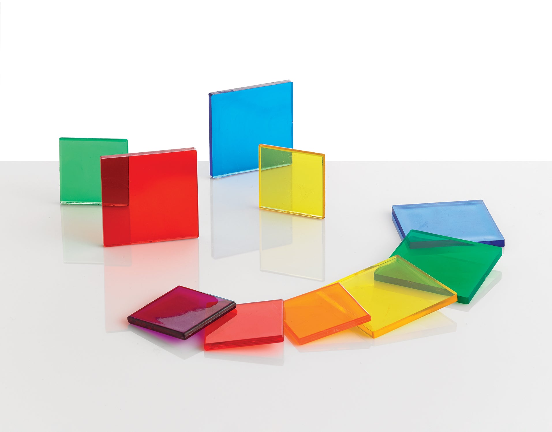 Transparent Tiles- Mini Jar - Set of 300
