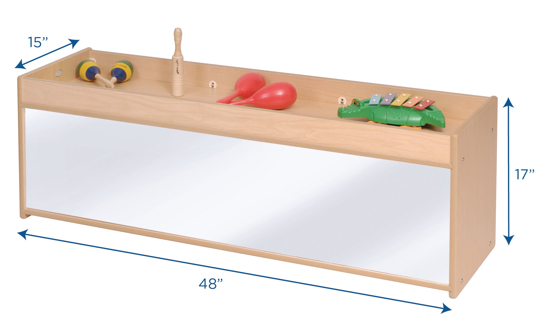 Value Line Toddler Storage with Mirror Back