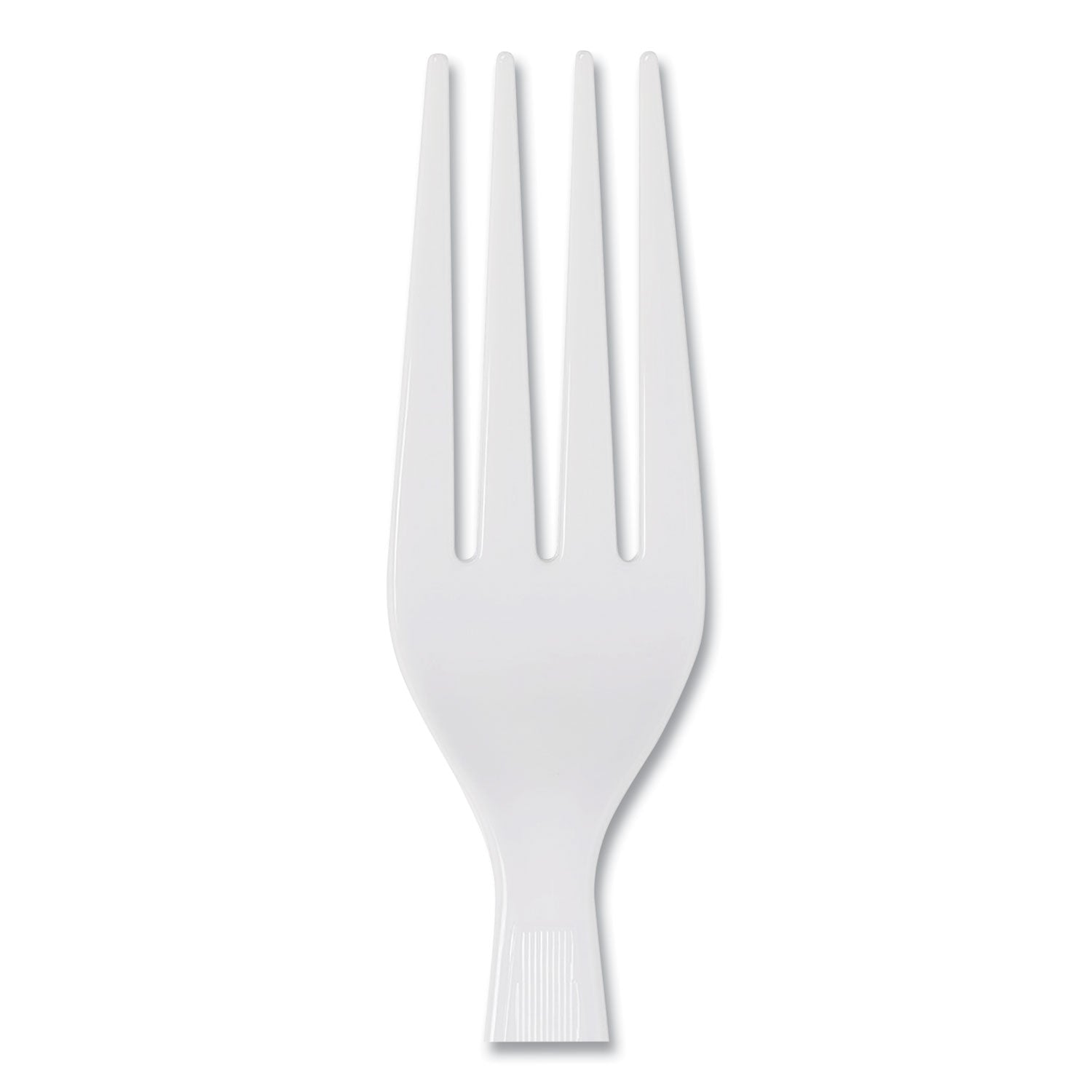 Dixie Heavyweight Disposable Forks by GP Pro - White - 1000 / Carton