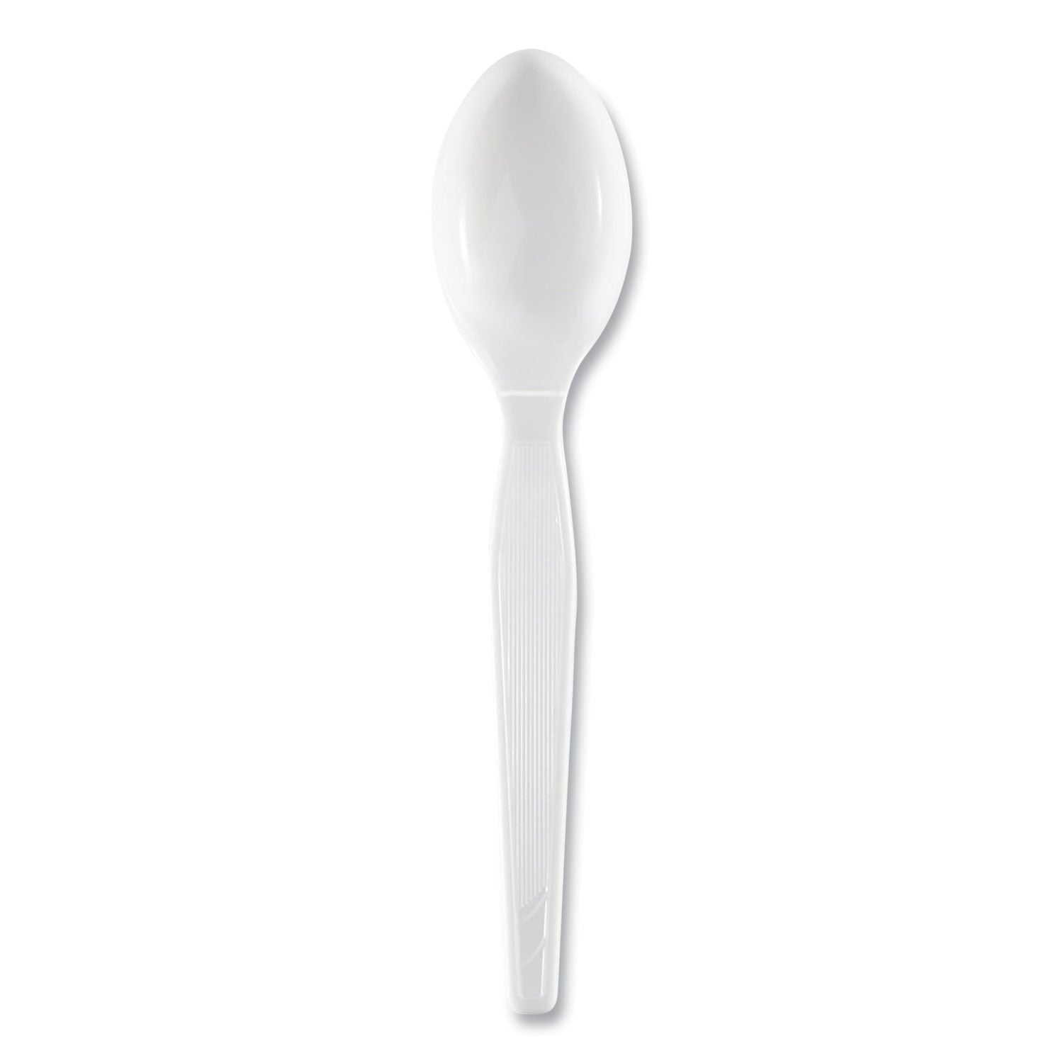 Dixie Heavyweight Disposable Teaspoons by GP Pro - Teaspoon - 1 x Teaspoon - White - 1000 / Carton
