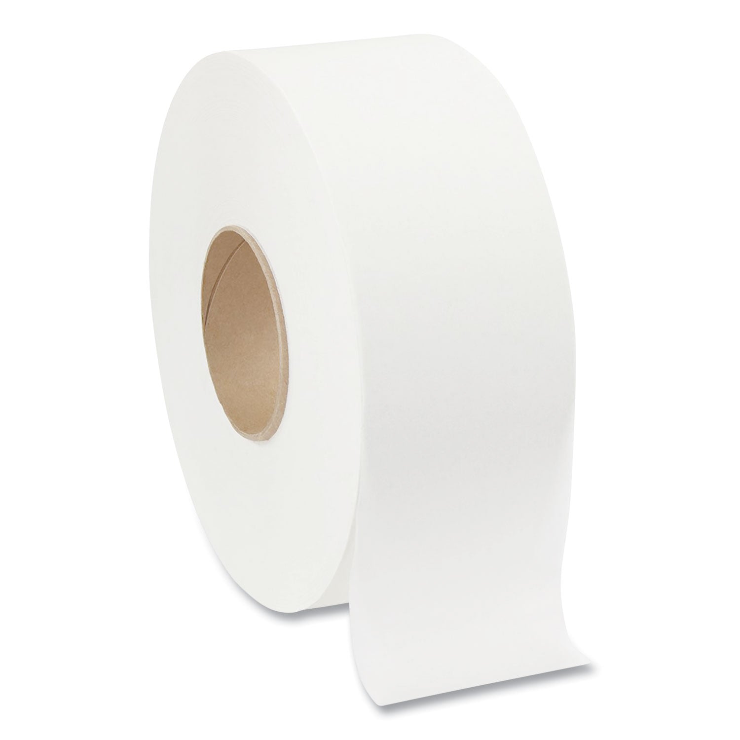 Pacific Blue Basic Jumbo Jr. High-Capacity Toilet Paper - 2 Ply - 3.50" Width x 1000 ft Length - White - Fiber - 8 / Carton