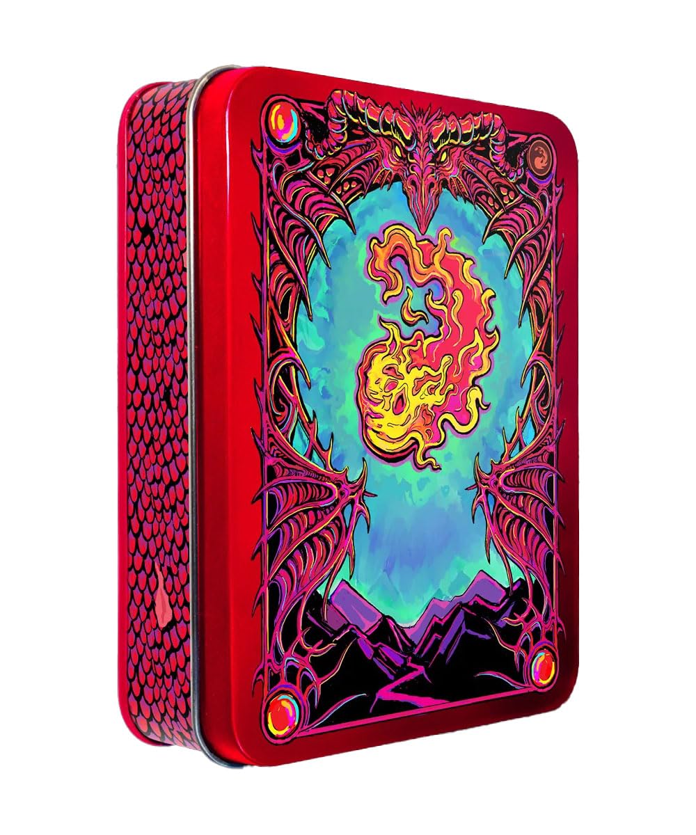 MTG: Red Mana Metal Token Set - Beadle & Grimm's