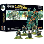 Warlord Games Bolt Action Italian Alpini Mountain Troops 1:56 WWII Table Top Wargaming Plastic Model Kit 402015803