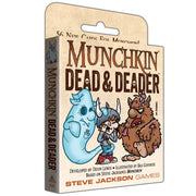 SJG Munchkin Dead & Deader -Strategy Card Game Expansion - for 3 to 6 Players and Ages 14+