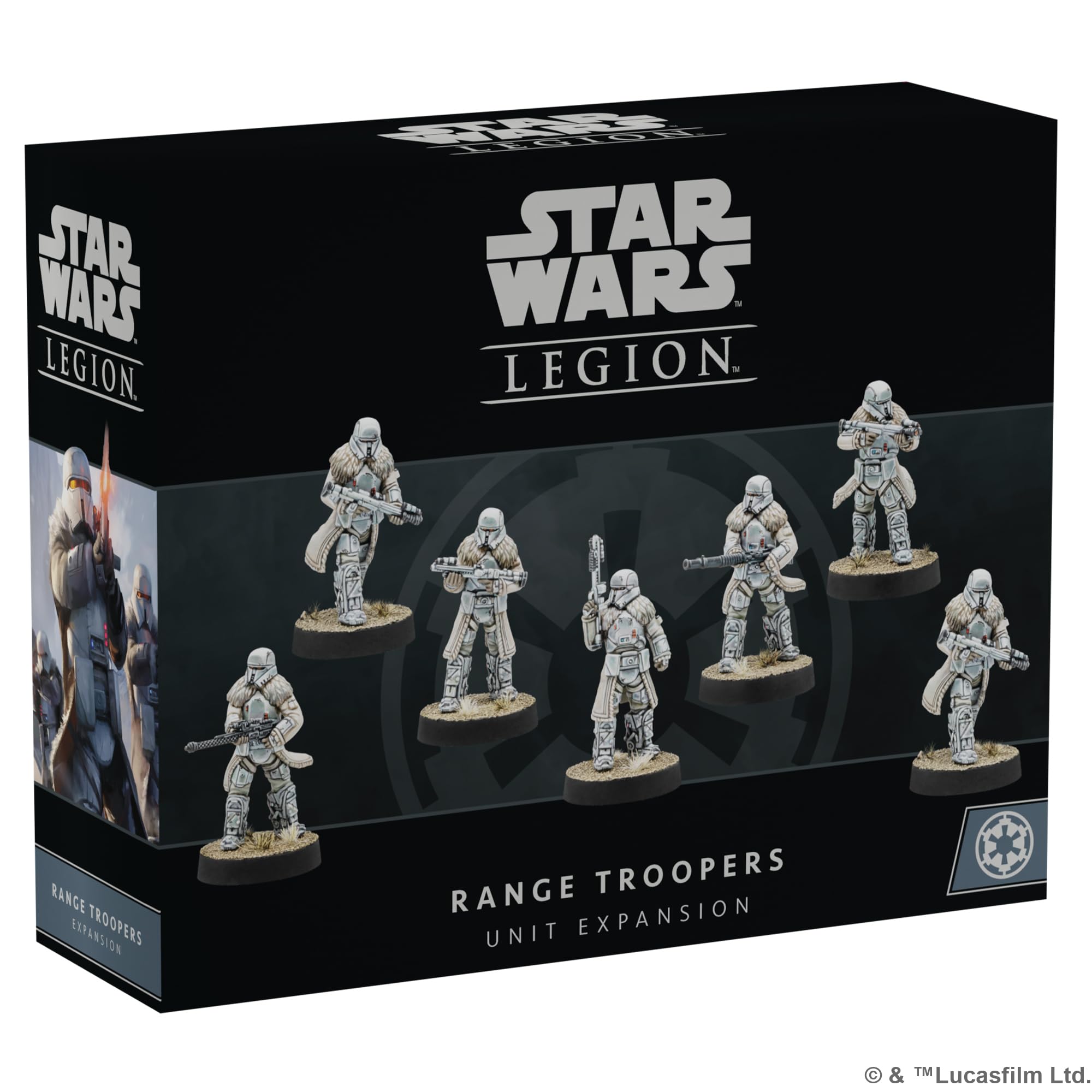Asmodee Star Wars: Legion Range Troopers Expansion - Unleash The Might of Imperial Troopers! Tabletop Miniatures Strategy Game for Kids & Adults, Ages 14+, 2 Players, 3 Hr Playtime