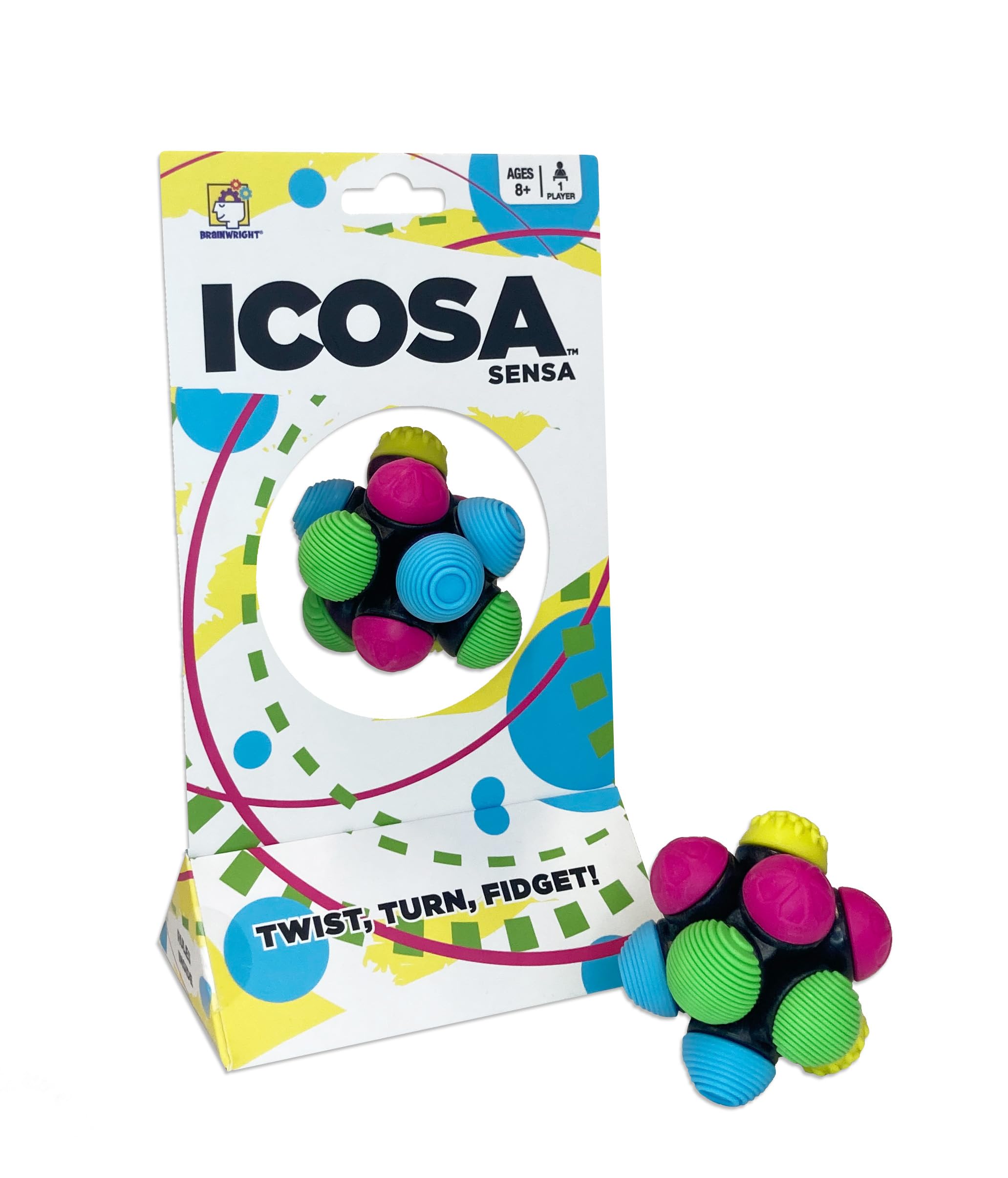 Brainwright - Icosa Sensa - The Atomic Fidget Ball - Twist