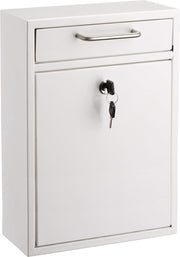 Large Wall Mountable Mailbox with Key Lock