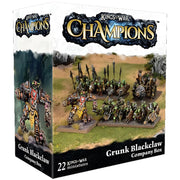 Mantic Games, Kings of War Champions: Grunk Blackclaw Company Box