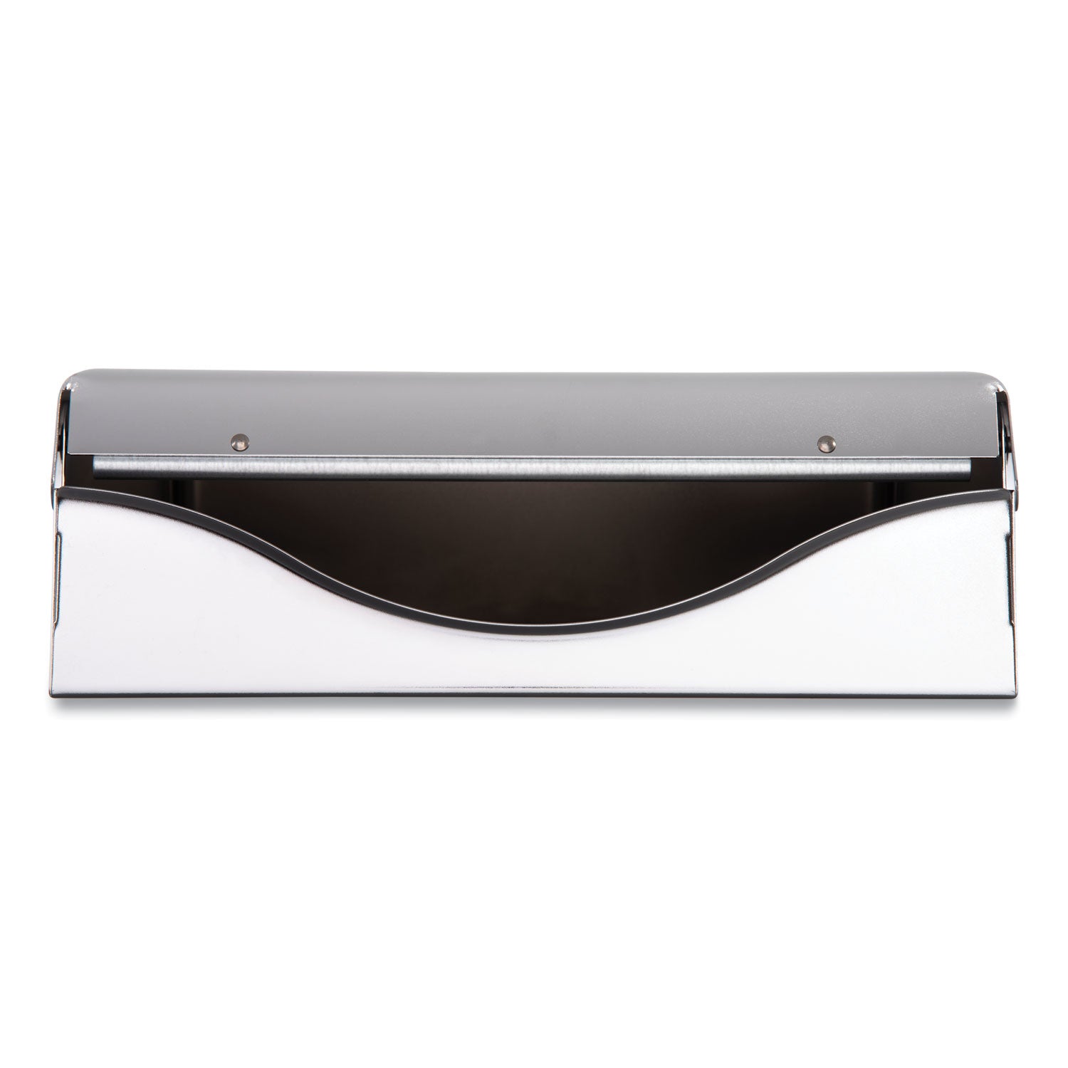 C Fold, Multifold Dispenser - 500 x Towel Multifold, 300 x Towel C Fold - 14.8" Height x 11.4" Width x 4" Depth - Stainless Steel - Chrome - Key Lock, Touch-free - 1 Each