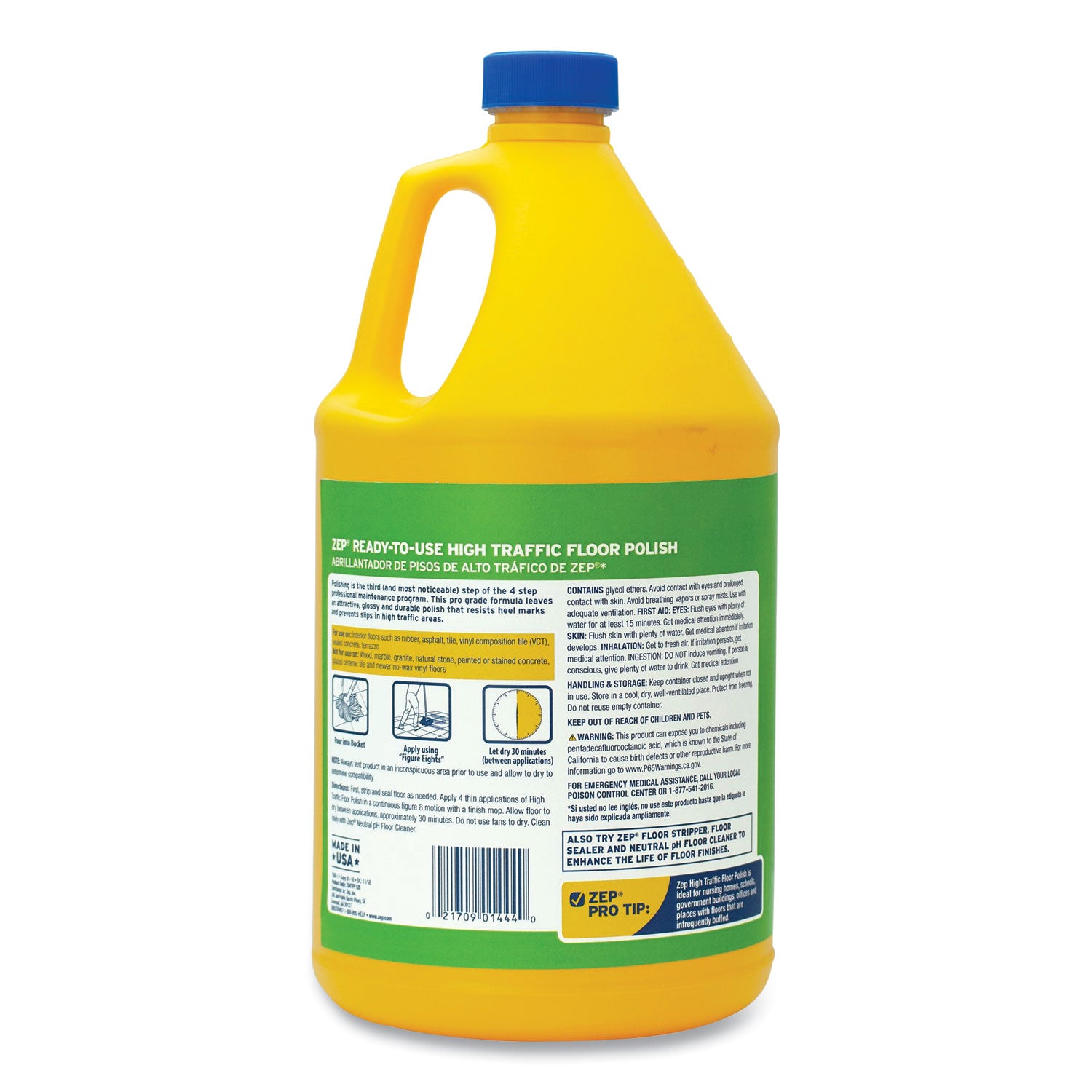 High Traffic Floor Polish, 1 Gal Bottle