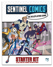 Greater Than Games GTG33938 Sentinels Comics: The Roleplaying Game Starter Kit Role Playing Games