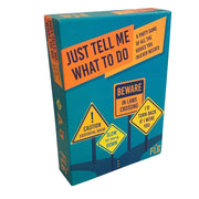 FLG FLYING LEAP GAMES Just Tell Me What to Do: A Party Game of All The Advice You (N) Ever Needed