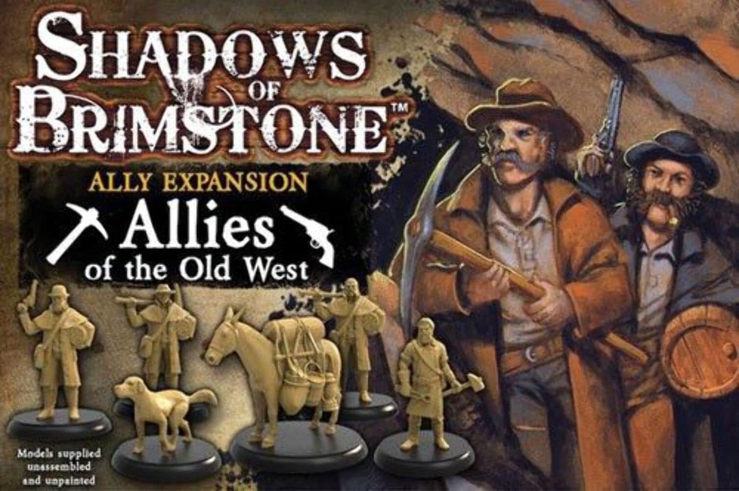 Fantasy Flight Games Allies of The Old West Ally Expansion: Shadows of Brimstone