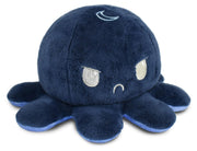 TeeTurtle Reversible Octopus Plushie 4-Inch Day + Night Two-Sided Flip Plush Toy with Embroidered Details - Cute Mini Collectible Plush for Kids, Teens, and Adults