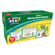 Teacher Created Power Pen Learning Cards  Solving Word Problems Gr 3 (TCR 6998)