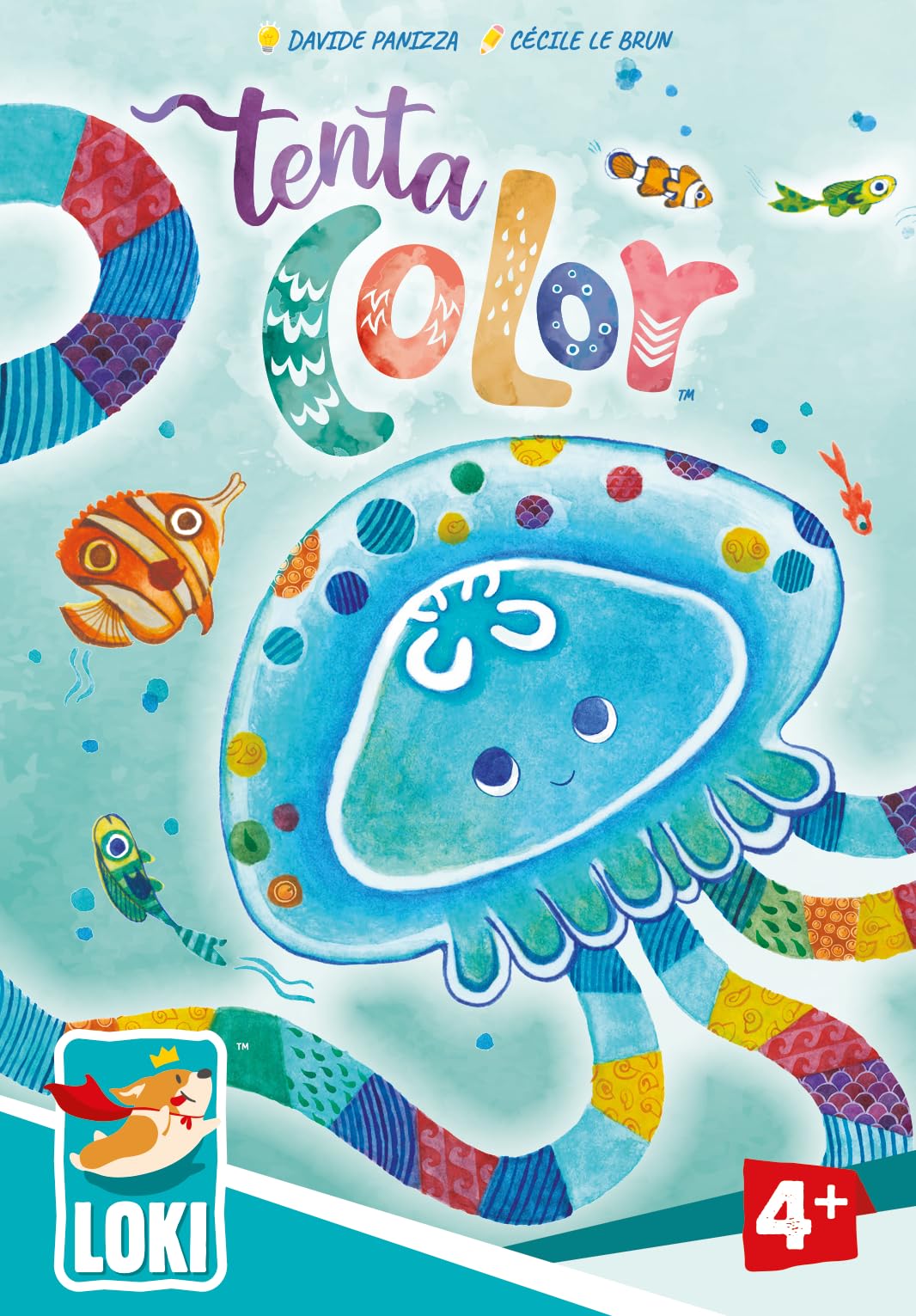 IELLO Loki Tentacolor - Ocean Explorer Drafting Game, Kids & Family,Games Ages 4+, 2-4 Players, 15 Min