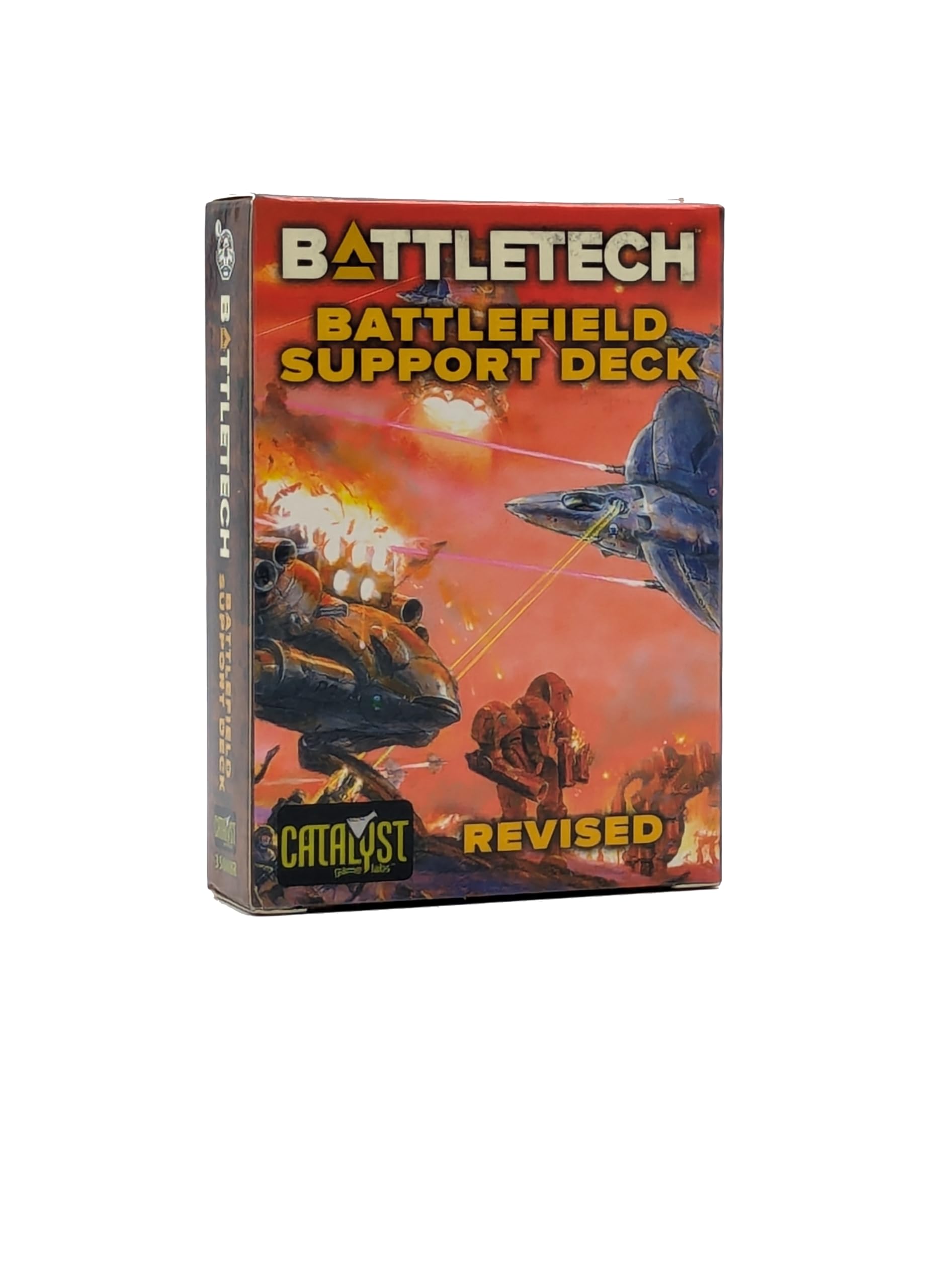 Catalyst Game Labs Battlefield Support Deck Revised – Strategy Card Game for BattleMech Fans – 55 Cards, Ages 14+