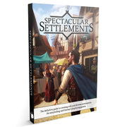 Nord Games: Spectacular Settlements - Hardcover RPG Supplement Book, Build Locations & Utilize Pregenerated Settlements, 5e D&D Roleplaying, 457 Pages