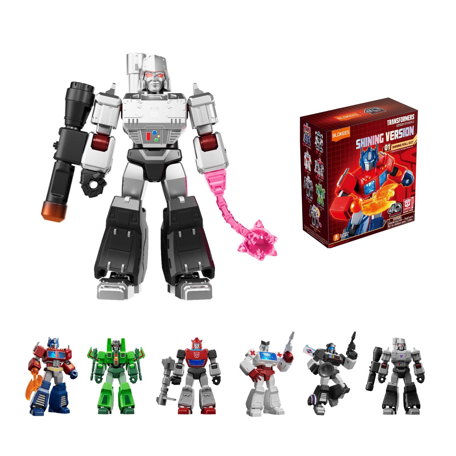 BLOKEES Transformers Shining Version 01 Shining Roll Out
