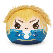 TeeTurtle Reversible Jim Henson's Labyrinth Jareth/Sarah 6-Inch Two-Sided Flip Plush Toy with Embroidered Details - Cute Mini Collectible Plush for Kids, Teens, and Adults