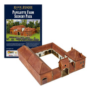 Wargames Delivered Black Powder War - Epic Battles: Waterloo Campaign Papelotte Farm for 12.5mm Miniatures, and War Scenery Miniatures by Warlord Games
