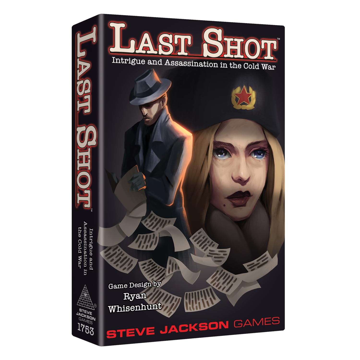 Steve Jackson Games Last Shot - Intrigue and Assassination in The Cold War | Fast Paced Card Game | 3 to 6 Players,3 to 6 Players, Ages 14+